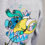 Premium Unisex Heavy Cotton Hoodie Hemulens - Grey