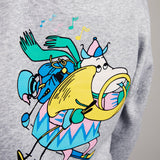 Premium Unisex Heavy Cotton Hoodie Hemulens - Grey