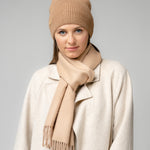 Natural Baby Alpaca Wool Scarf - Exclusive 180