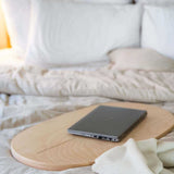 Round Balance Board With Exercise Roll - Side Logo