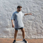 Round Balance Board With Exercise Roll - Side Logo