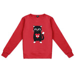 Women’s Heartful Cat Sweatshirt