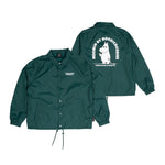 Green Moomin coach jacket with Moomintroll print by Nordicbuddies