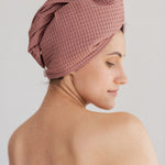 Cotton Waffle Hair Towel/Turban