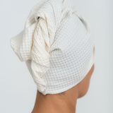 Cotton Waffle Hair Towel/Turban