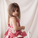 Kids Summer Dress Sunshine, Sun Print, sizes 104 to 134