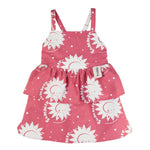 Kids Summer Dress Sunshine, Sun Print