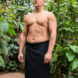 Spa Wrap for Men - Cotton Waffle