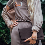 Chain Shoulder Bag - Red