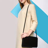 Leather Clutch Bag Wood and Leather Handmade - Snøluv
