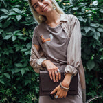 Chain Shoulder Bag - Red