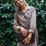 Chain Shoulder Bag - Red