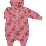 Eared Jumpsuit for Babies and Kids - Pink Lemons