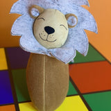 Handmade Lion Soft Toy Pillow