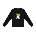 HILP DJ Cat men's sweatshirt in black