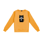 HILP Grumpy Cat women's sweatshirt in yellow