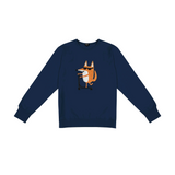 HILP Scootering Fox men's sweatshirt in navy