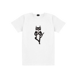 HILP Yoga Cat men's t-shirt in white