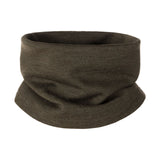 Olive merino wool neck warmer by Lenne, view 2