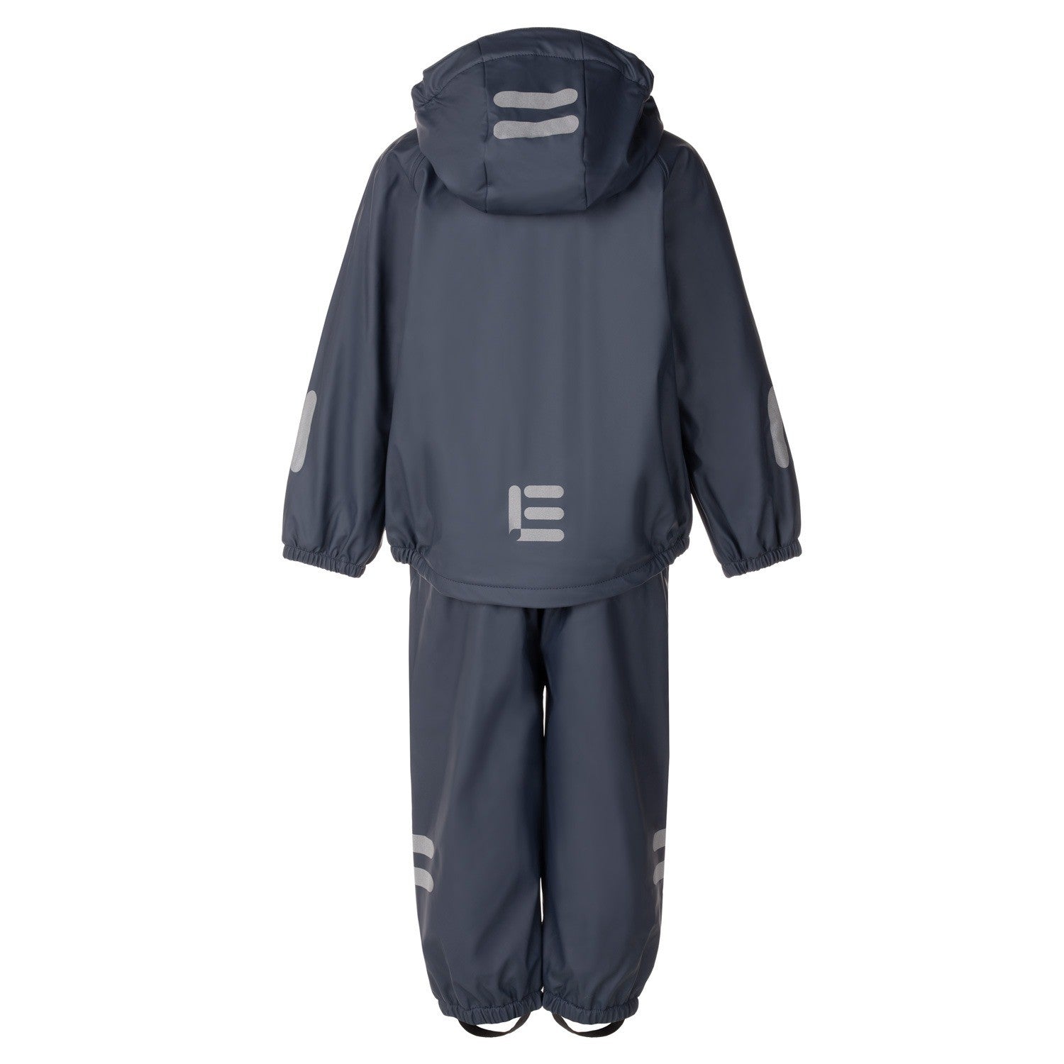 Navy kids fleece lined rain set by Lenne, view 2