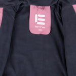 Pink and navy kids fleece lined rain set by Lenne, view 4