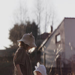 Kids Hat with Ears - Beige