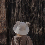 Kids Hat with Ears - Beige