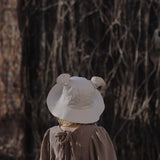 Kids Hat with Ears - Beige