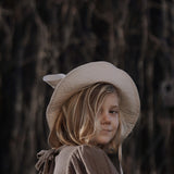 Kids Hat with Ears - Beige