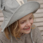 Kids Hat with Ears - Grey