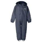 Navy kids insulated puddle suit by Lenne
