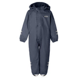 Navy kids insulated puddle suit by Lenne