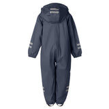 Navy kids insulated puddle suit by Lenne, view 3