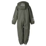 Green kids insulated puddle suit by Lenne, view 4