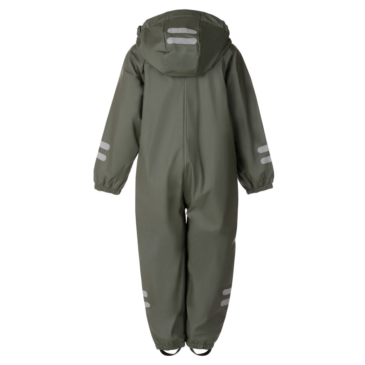Green kids insulated puddle suit by Lenne, view 4