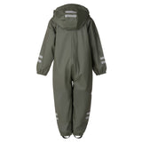 Green kids insulated puddle suit by Lenne, view 4