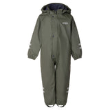 Green kids insulated puddle suit by Lenne