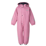 Pink kids insulated puddle suit by Lenne