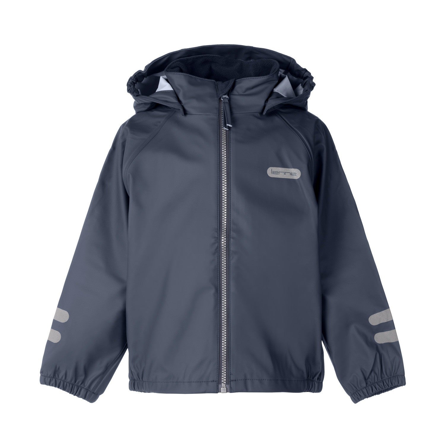 Navy kids waterproof rain jacket by Lenne
