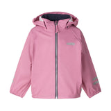 Pink kids waterproof rain jacket by Lenne