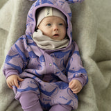 Eared Jumpsuit for Babies and Kids - Lilac Fenio