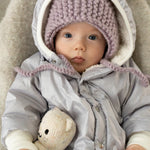 Winter Jumpsuit with Teddy Lining for Babies and Kids - Rabbit