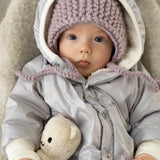 Winter Jumpsuit with Teddy Lining for Babies and Kids - Rabbit