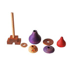 LALA Stick Figure Puzzle - Purple