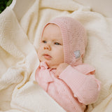 Merino Wool Baby Set HAPPINESS - Blanket, Romper and Bonnet - Snøluv
