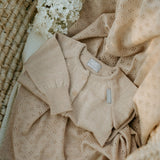 Merino Wool Baby Set JOY - Blanket, Romper and Bonnet - Snøluv
