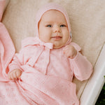 LOVE Gift Set For Baby - Blanket, Romper and Bonnet