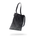 SPLASH reflective tote bag with a space print by MARCH Design Studio, studio view 2