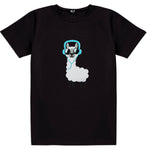 Men Cotton  T-Shirt - No Drama Llama - Snøluv