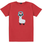 Men Cotton  T-Shirt - No Drama Llama - Snøluv